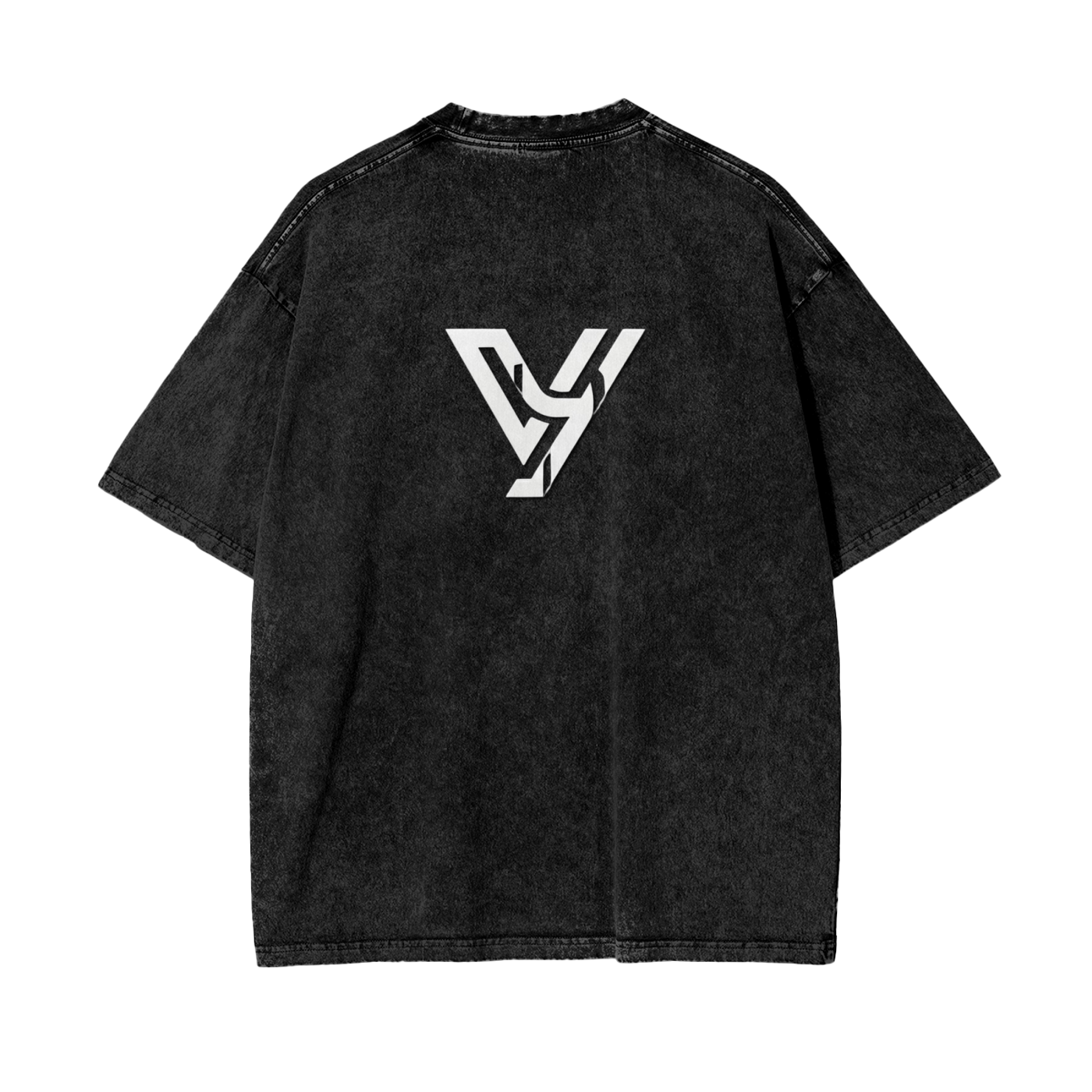 VYRO Oversized Snow-Washed Heavyweight Tee